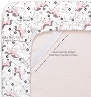 Parure de lit 4 pièces imprimé licorne, drap-housse, drap plat et taies d'oreiller en microfibre, tailles Queen, King, Twin, Full, pour décoration de chambre de filles