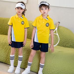 Спортивный значок на заказ, школьная форма, желтое поло для детей, детского сада, младшего дошкольного возраста, дизайн формы - Product Image 3