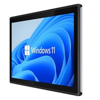 PC Industriel Personnalisé Tout-en-Un 7 15,6 19 Pouces HMI PC IP65 Linux Win10 i3 i5 i7 Moniteur PC Mural Ordinateur à Écran Tactile