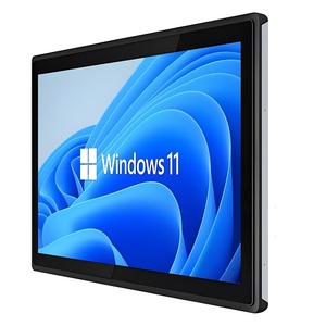 Tùy chỉnh công nghiệp PC 7 15.6 19 inch tất cả trong một HMI PC IP65 Linux Win10 i3 i5 i7 màn hình PC Wall Mount Touch Panel máy tính - Product Image 1