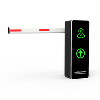 DC automatique NFC RFID voiture kiosque système de guidage de stationnement gestion de lot reconnaissance de plaque d'immatriculation flèche barrière porte métal