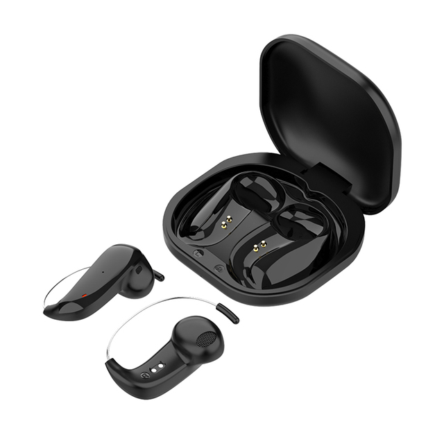 OWS19 Wireless Headphones Headset Open Ear-hanging Sports High Sound Quality Noise Reduction Long Endurance LED IPX4 Waterproof