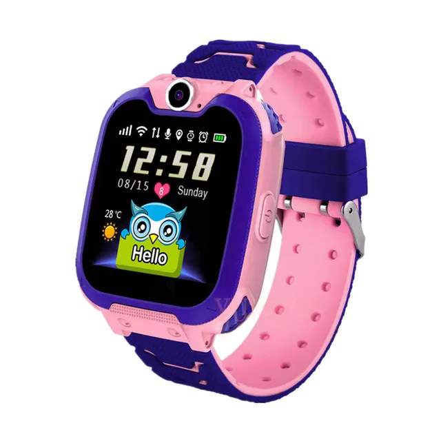Smart Watch Telefonanruf Zwei-Wege-Kommunikation Intelligente Kinder Smartwatch mit 7 Puzzlespielen Telefon Armbanduhr