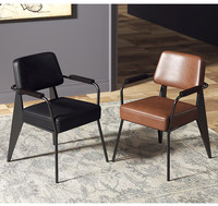Fauteuil lounge en cuir synthétique moderne - Meubles de salon écologiques et durables