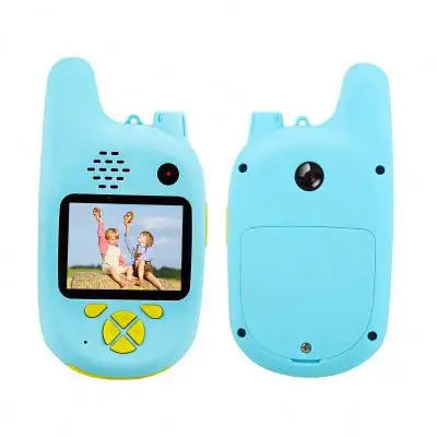 Kids Mini Smart Video Digital Camera mp3 Camara Toys 50 Meters Walkie Talkie fun Camcorder For Children Birthday/Christmas Gift