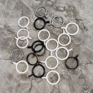 <span class=keywords><strong>Anneaux</strong></span> de rideau en plastique modernes, écologiques, pas chers, résistants à la rouille, robustes, accessoires <span class=keywords><strong>pour</strong></span> <span class=keywords><strong>rideaux</strong></span>, <span class=keywords><strong>anneaux</strong></span> à œillets certifiés ISO9001 - Product Image 5