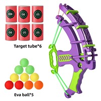 Jouet de tir à la cible avec balles souples pour enfants, jouets éducatifs de pratique de tir avec balles souples