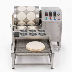 Máquina automática para hacer panqueques de pato de Pekín, panqueques mandarinos y envolturas de rollitos primaverales con cinta transportadora de malla de enfriamiento - Product Image 1