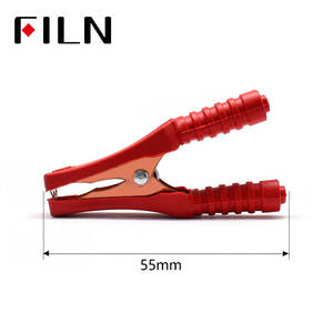 110mm 100A 절연 황금 도금 전원 충전 자동차 밴 배터리 클램프 엘리게이터 클램프 - Product Image 6