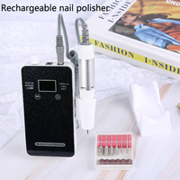 R9 Plus, nouvelle perceuse à ongles électrique portable rechargeable, 30000 tr/min, haute vitesse, polisseuse mobile, Crystal Surf