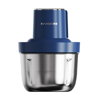Hachoir Électrique Premium 2L à 4 Lames, Robot Culinaire Puissant, Broyeur de Légumes et Viandes, Mixeur de Cuisine