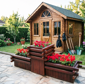 <span class=keywords><strong>Jardinière</strong></span> en <span class=keywords><strong>bois</strong></span> tendance et personnalisée pour l'extérieur, support à fleurs en <span class=keywords><strong>bois</strong></span> massif - Product Image 4