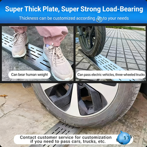 Plateau de drainage en acier inoxydable 304 316 au design moderne pour gouttière décorative, café, toit et rue piétonne - Product Image 6