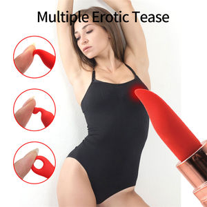 Odm Goedkope 10 Speed Mini Bullet Lippenstift Vibrator Glanzend Siliconen Seksspeeltje Gratis Monster Stil En Handig - Product Image 6