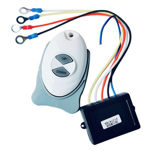 Télécommande sans fil pour treuil de bateau 12 V, interrupteur électrique en plastique avec fils, pour levage et abaissement - Product Image 1