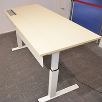 Bureau de travail électrique réglable en hauteur avec système de levage motorisé, bureau élévateur, bureau debout, bureau d'ordinateur