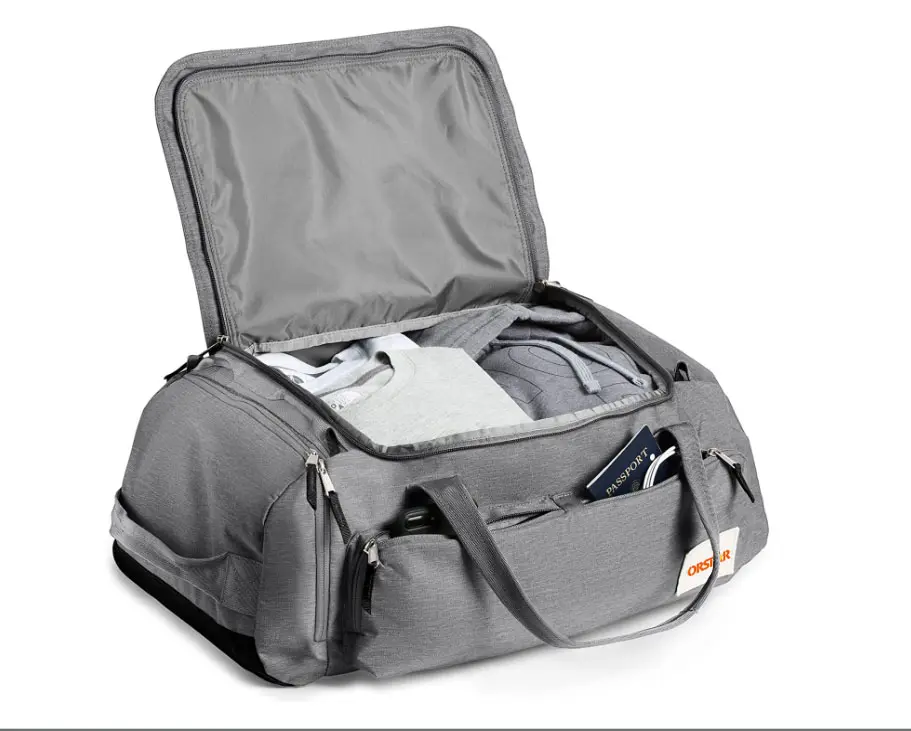 Customized Weekend Sneaker Bag Duffel Men Duffle Sports Duffel Bag With Shoe Compartment Travel Bags