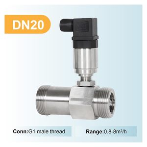 LMRXOFE Turbine <b>Flow</b> Sensor Stainless Steel 4-20mA Liquid <b>Flow</b> <b>Meter</b> For <b>Water</b> Methanol - Product Image 5