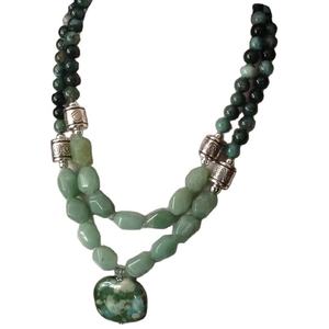 Collier en résine de haute qualité au design antique, coloré et élégant, idéal pour les fêtes de filles, les mariages et les anniversaires - Product Image 2