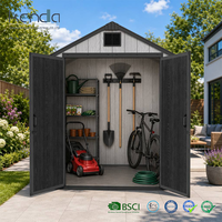 Abri de jardin Kenda APEX 6x4, robuste, résistant aux intempéries, pour outils de jardin, usage extérieur, équipement de patio