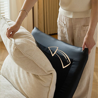 Canapé paresseux, un canapé individuel pour se prélasser ou dormir, fauteuil inclinable en tissu, mobilier moderne