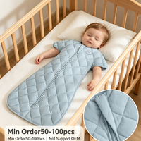 Sac de couchage pour bébé à manches longues anti-frottement sous les aisselles, modèle Premium OEM, pour le confort de bébé