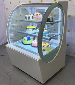<span class=keywords><strong>Vitrina</strong></span> de exhibición de pastel de puerta de vidrio corrediza transparente nevera LED mostrador Vertical <span class=keywords><strong>vitrina</strong></span> de pastel <span class=keywords><strong>para</strong></span> refrigerador ventilador refrigerado utilizado <span class=keywords><strong>para</strong></span> - Product Image 1