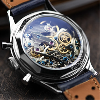 Reloj de Pulsera de Lujo para Hombre 2023, Automático, Impermeable, Reloj de Vestir para Hombre