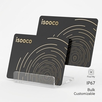 Étiquette intelligente certifiée MFi « Localiser » à faible consommation pour traqueur Bluetooth, localisateur, étanche IP67 pour Airtags, contrôle à distance
