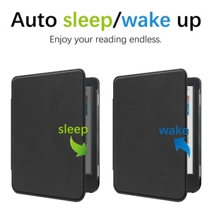 Étui Ultra-Mince à Design Personnalisé pour Kobo Clara Colour BW 6 Pouces en Cuir PU, Housse Intelligente 2024 Liseuse - Product Image 3