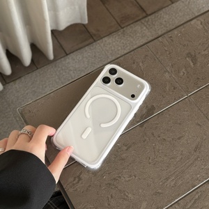 เคสโทรศัพท์ใสกันกระแทกแบบแม่เหล็ก Advanced Four Corners True Airbag สำหรับ iPhone 18 17 Pro Max พร้อมปุ่มกล้อง AI ป้องกันฝุ่น - Product Image 4