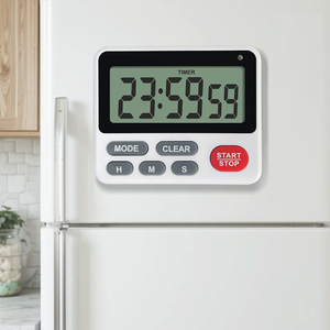 24h thân thiện với môi nhà bếp hẹn giờ với ánh sáng LED lớn <span class=keywords><strong>LCD</strong></span> hiển thị đồng hồ kỹ thuật số nhựa thiết kế - Product Image 3