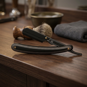 ASAP Eco-friendly Reusable Professional German Stainless Steel <b>Straight</b> Blade Shaving <b>Razor</b> for Men's Bikini Full Body Hair - Product Image 5