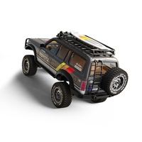 JXC 5826 Camioneta Todoterreno a Escala 1/12, 4Runner Land Cruiser LC80 con Licencia, Control Remoto Proporcional de 2.4G, Luces LED