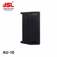 Moniteur de scène passif professionnel 15 pouces, enceinte de monitoring DJ 2 voies en forme de cale de sol 500W RMS pour performances live, OEM