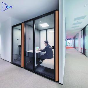 Cabina de Oficina Móvil, Sala de Negociación, Cabina de Estudio para Interiores, Cabina Acústica Prefabricada para Exteriores - Product Image 1