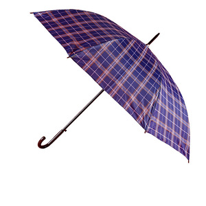 Nouveaux produits inventés : <span class=keywords><strong>Parapluie</strong></span> automatique à ouverture automatique, à manche long et courbé, à motif écossais et rayé, vente en gros pour fabricants. - Product Image 5