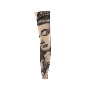 Nuevo Material, Diseño de Personajes Religiosos Tradicionales Chinos, Protección Solar, Previene Rayos UV, <span class=keywords><strong>Manga</strong></span> Completa para Brazo, Tatuaje - Product Image 4