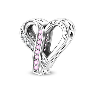 Made of white brass, this pendant incorporates heart, tooth, nurse, <b>ambulance</b>, and medical design elements - Product Image 3