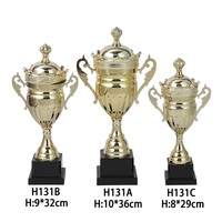 Trophée de football et de basketball en métal, grande taille, haute qualité, personnalisable avec logo et nom, pour récompenses sportives, vente en gros