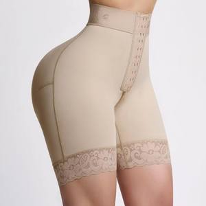 Short sculptant sans couture taille haute, vente chaude, short taille haute pour le contrôle du ventre, short BBL, <span class=keywords><strong>fajas</strong></span>, culotte gainante, courbes du corps, gaine colombienne - Product Image 3
