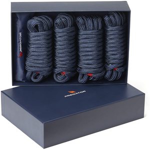 Best Quality Heavy 1/2"*15ft Steel Boat Kit Dock Line Mooring Ropes Nylon Anchor Rope Marine Use - Product Image 3