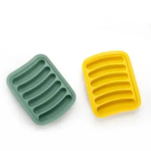 Household Baby Food Supplement Silicone Mold Children's Steamed Meat Sausage High Temperature Sausage Mold