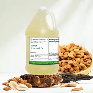 1 Gallon Pure Bitter Almond Oil Virgin Cold Pressed Natural Face Nails Hair Care Skincare Massage