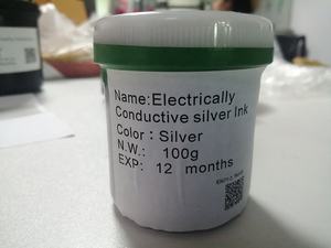 Ventes chaudes d'encre argentée conductrice électrique 100 ml pour la sérigraphie - Product Image 3