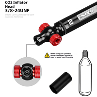 Mini pompe à vélo manuelle en aluminium, gonfleur de pneus portable Presta/Schrader pour vélos de montagne