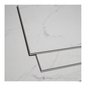 Đá Cẩm Thạch SPC bấm vào Vinyl sàn với floorscore San Hô Trắng màu xám phổ biến sang trọng Vinyl tấm ván sàn gạch - Product Image 6