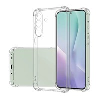 Coque de téléphone portable transparente de qualité supérieure antichoc à quatre coins pour Samsung Galaxy S26 Ultra S25 S21 FE