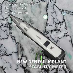 جهاز قياس استقرار زرع الأسنان الجديد، معدات طب الأسنان، جهاز قياس I-CHECK البلاستيكي الكهربائي معتمد من CE - Product Image 2