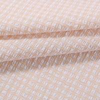 Tissu Seersucker à Bulles 100% Coton Teint en Fil à Carreaux Prêt à Expédier